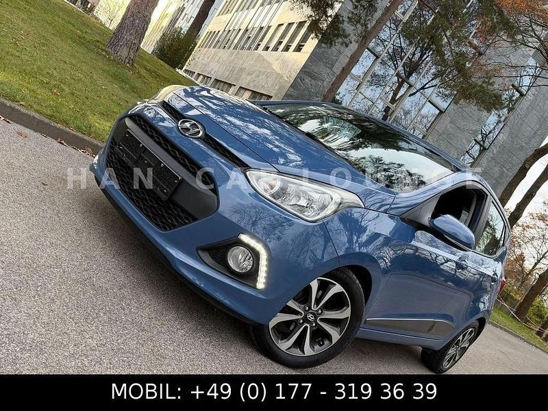 Blau Gebraucht 2016 Hyundai i10 YES! Kleinwagen | 6.870 € (Guter Preis) - Bild 1/4