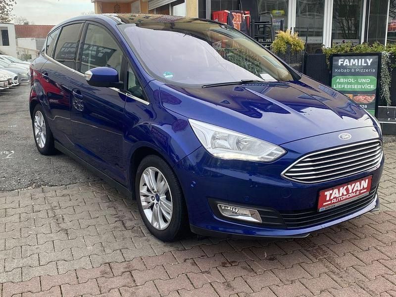 Gebraucht Ford C-MAX Titanium 150 PS (110 kW) 2017 Blau Van / Kleinbus