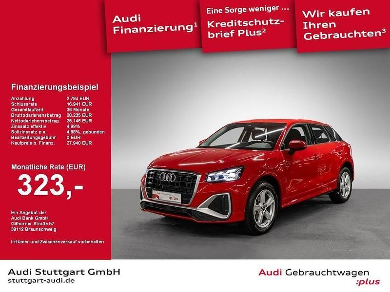 Tangorot Gebraucht 2022 Audi Q2 S-Line SUV | 27.940 € (Fairer Preis) - Bild 1/4