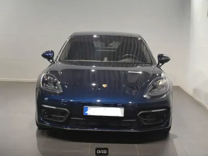 Gebraucht Porsche Panamera 4 E-Hybrid 462 PS (339 kW) 2021 Nachtblau Kleinwagen