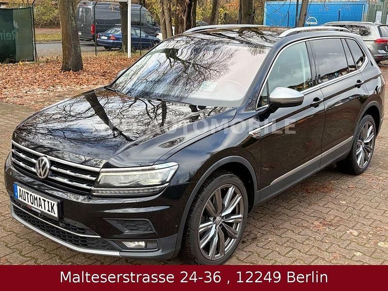 Schwarz Gebraucht 2017 VW Tiguan Allspace Highline SUV | 21.790 € (Teuer) - Bild 1/4