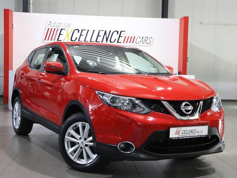 Rot Gebraucht 2017 Nissan Qashqai Acenta SUV | 13.991 € (Fairer Preis) - Bild 1/4