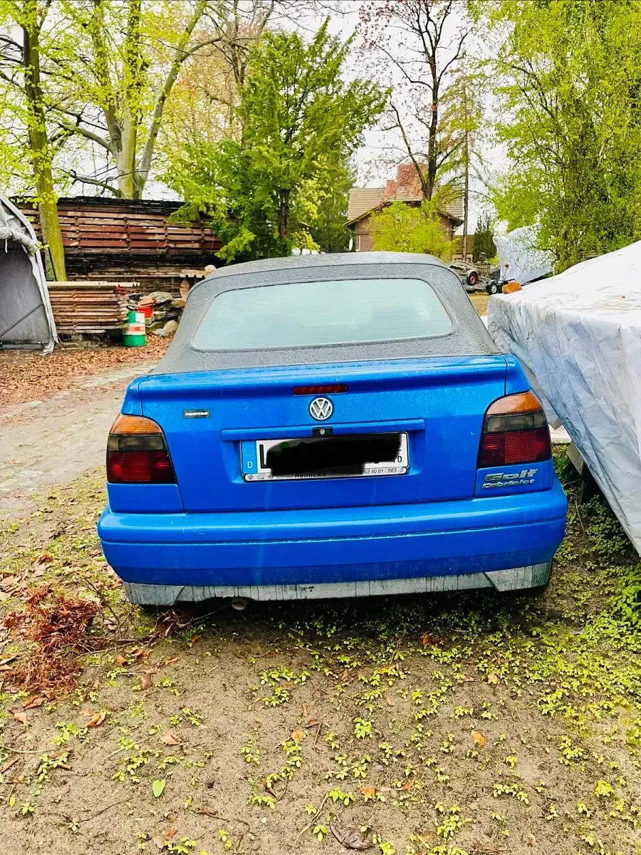Gebraucht VW Golf Cabriolet 70 PS (51 kW) 1997 Blau Cabrio