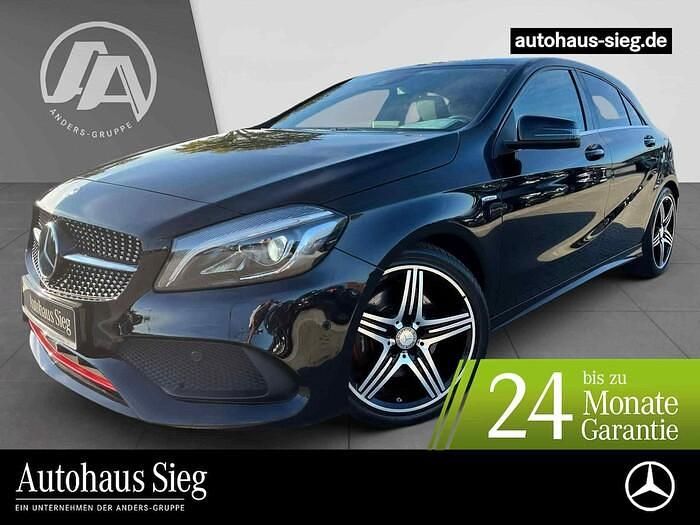 Kosmosschwarz Gebraucht 2016 Mercedes A250 AMG Limousine | 20.834 € (Fairer Preis) - Bild 1/3