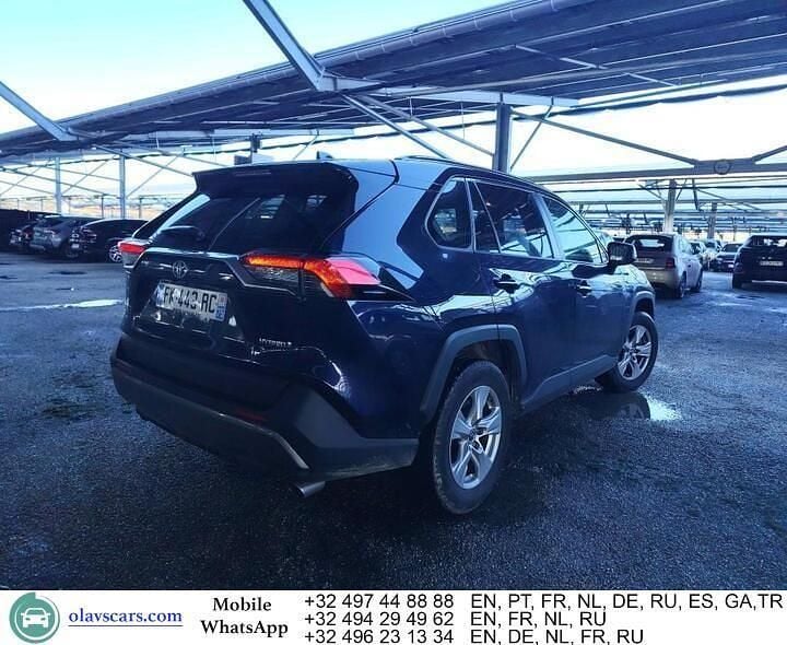 Gebraucht Toyota RAV4 Hybrid 218 PS (160 kW) 2019 Blau SUV