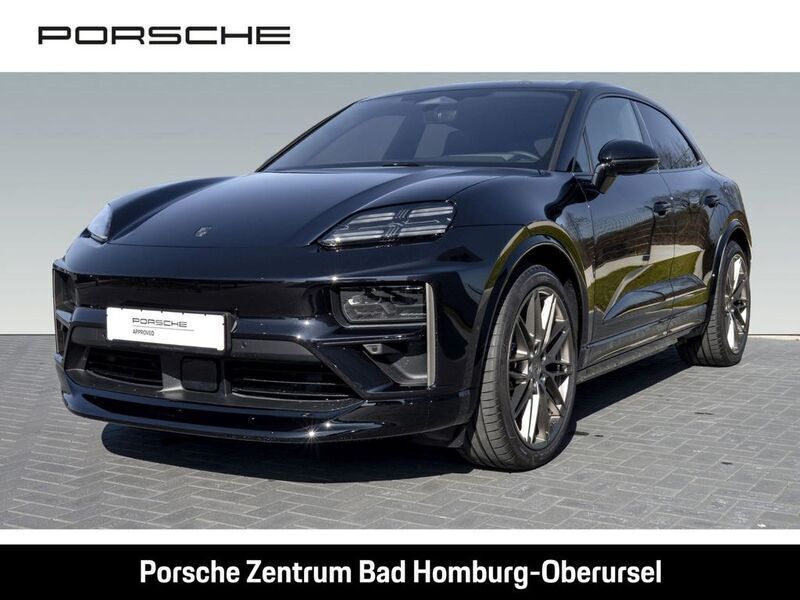 Tiefschwarzmetallic Neu 2025 Porsche Macan Turbo SUV | 147.665 € (Teuer) - Bild 1/4