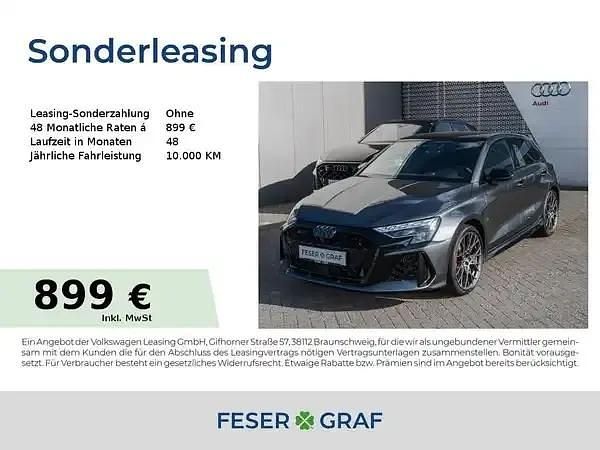 Neu Audi RS3 Ambiente 400 PS (294 kW) 2026 Daytonagrau perleffekt Limousine