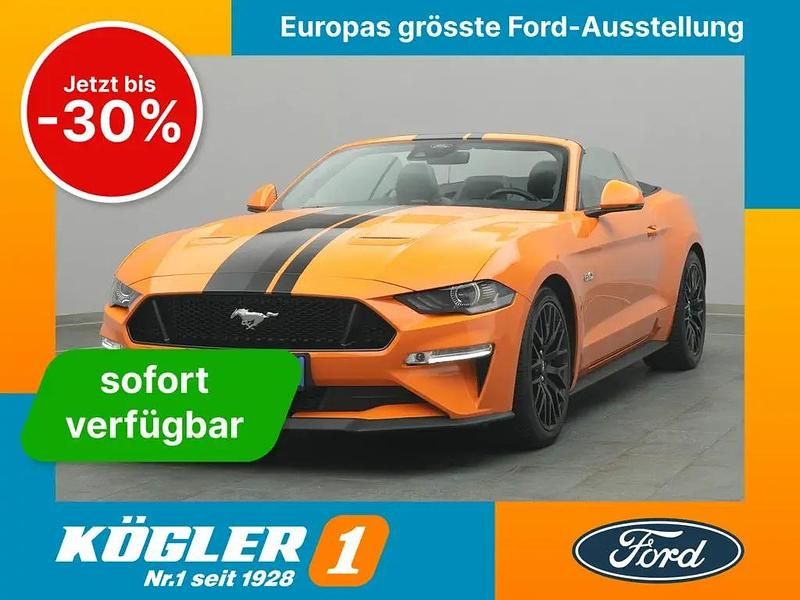 Twister orange Gebraucht 2021 Ford Mustang GT Premium Cabrio | 45.970 € (Fairer Preis) - Bild 1/4