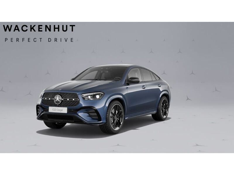 Blau Gebraucht 2024 Mercedes GLE450 AMG AMG Coupé | 92.590 € (Superpreis) - Bild 1/4