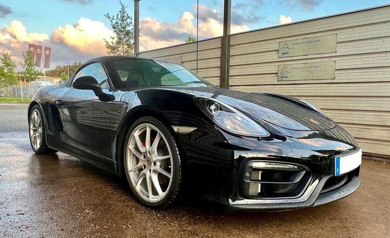 Schwarz Gebraucht 2015 Porsche Boxster Cabrio | 64.800 € - Bild 1/4