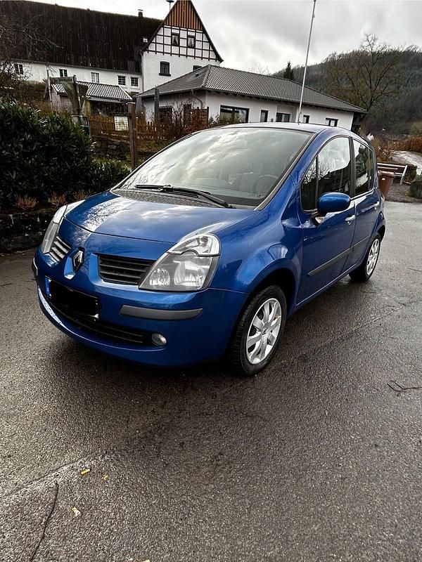 Gebraucht Renault Modus Dynamique 112 PS (82 kW) 2006 Blau Van / Kleinbus
