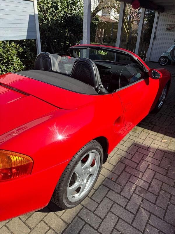 Gebraucht Porsche Boxster S 252 PS (185 kW) 2001 Rot Cabrio