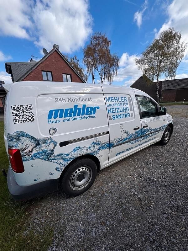 Gebraucht VW Caddy 102 PS (75 kW) 2016 Weiß Van / Kleinbus