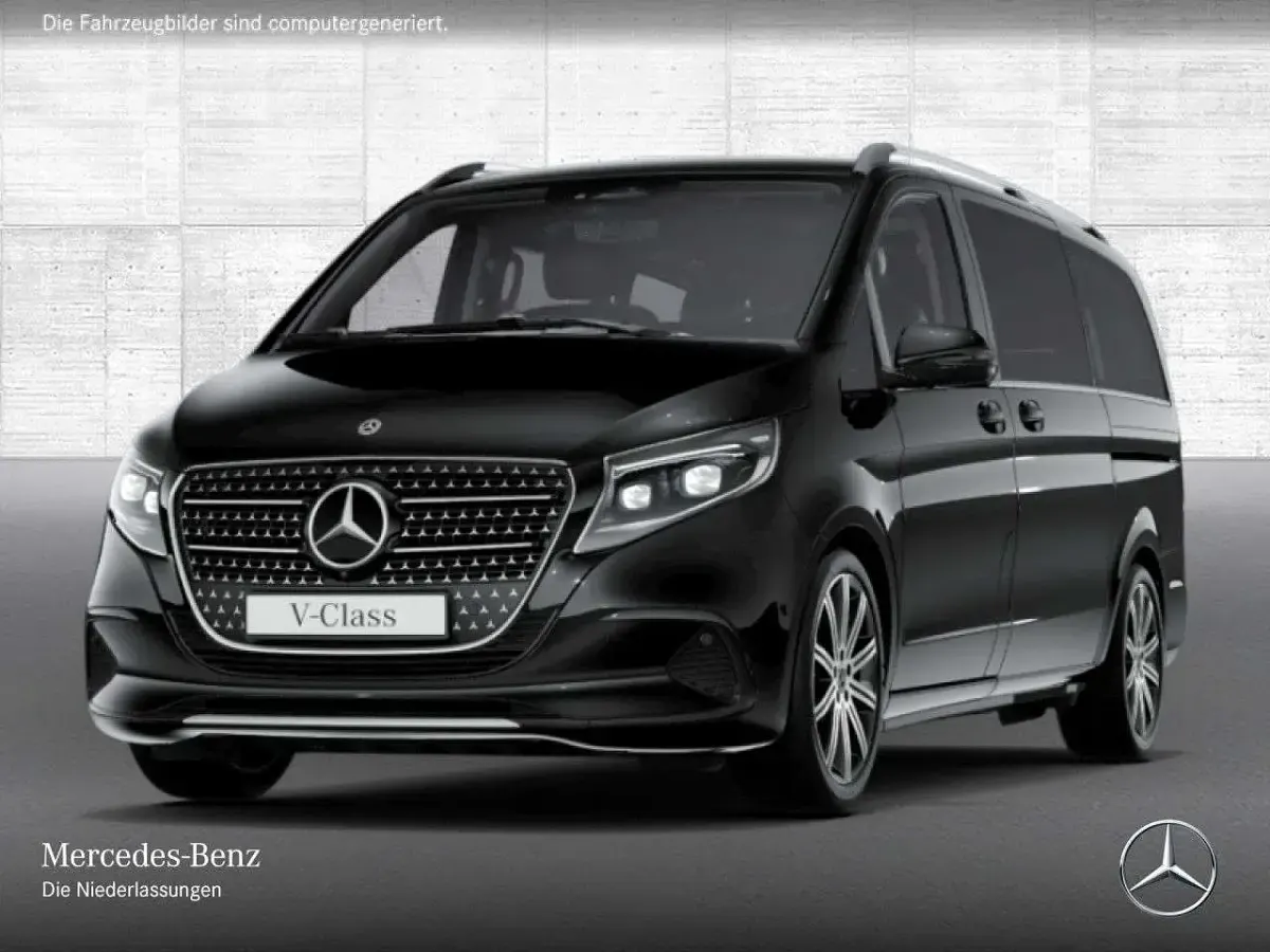 Gebraucht Mercedes V300 Avantgarde 237 PS (174 kW) 2025 Schwarz Van / Kleinbus
