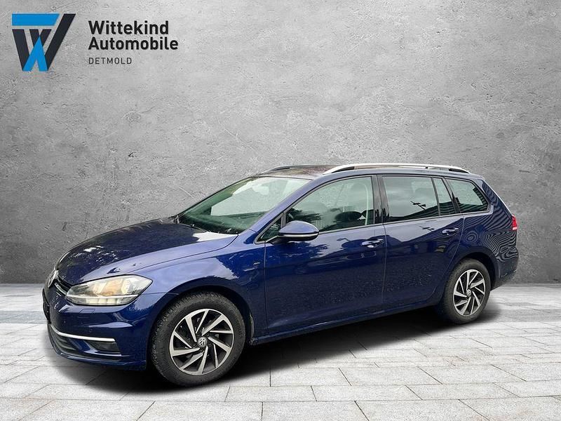 Gebraucht VW Golf VII Join 116 PS (85 kW) 2018 Blau Kombi