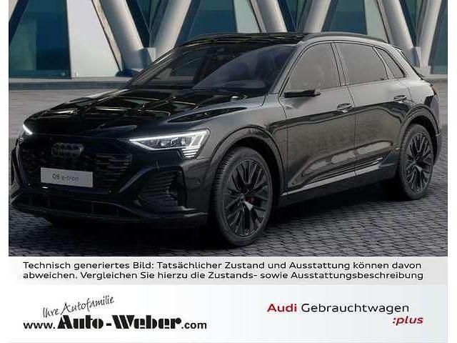 Schwarz Gebraucht 2023 Audi Q8 e-tron S-Line SUV | 59.890 € (Teuer) - Bild 1/3