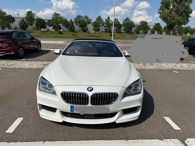 Weiß Gebraucht 2013 BMW 650 Cabriolet M Sport Cabrio | 26.800 € - Bild 1/4
