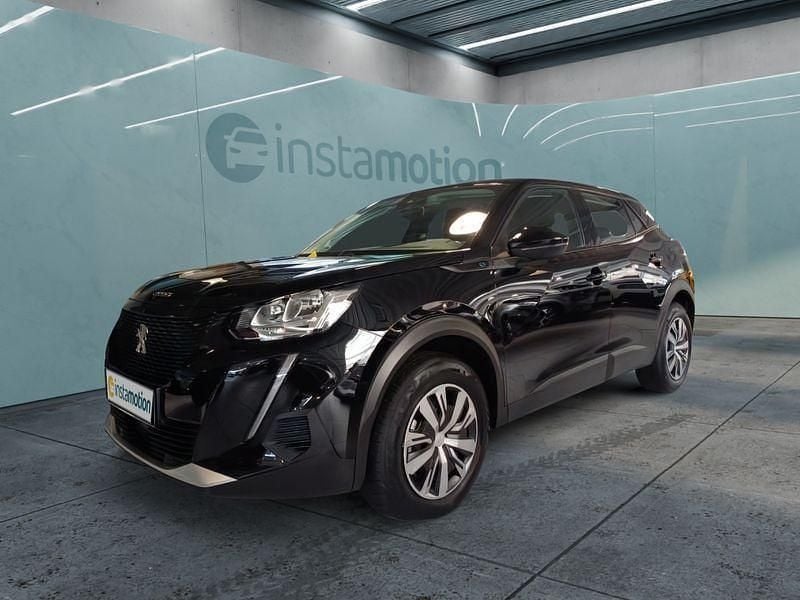 Schwarz Gebraucht 2022 Peugeot e-2008 Active SUV | 18.449 € (Guter Preis) - Bild 1/4