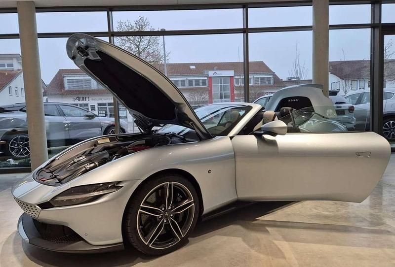 Neu Ferrari Roma 620 PS (456 kW) 2026 Grigio azzurro metallizzato Cabrio