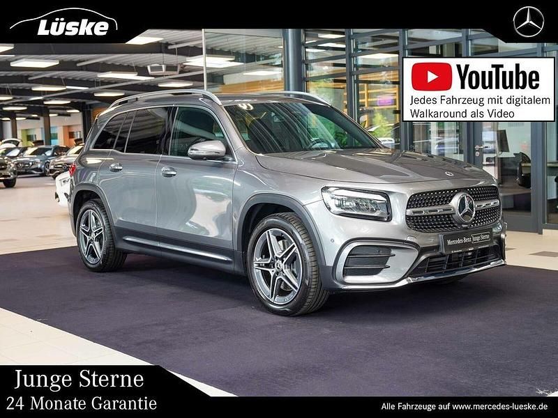 Mountaingrau Gebraucht 2024 Mercedes GLB250 AMG line SUV | 49.900 € (Fairer Preis) - Bild 1/4