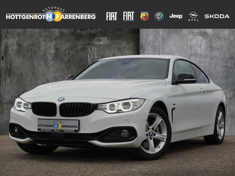 Weiß Gebraucht 2014 BMW 435 Sport Line Coupé | 19.390 € (Guter Preis) - Bild 1/4
