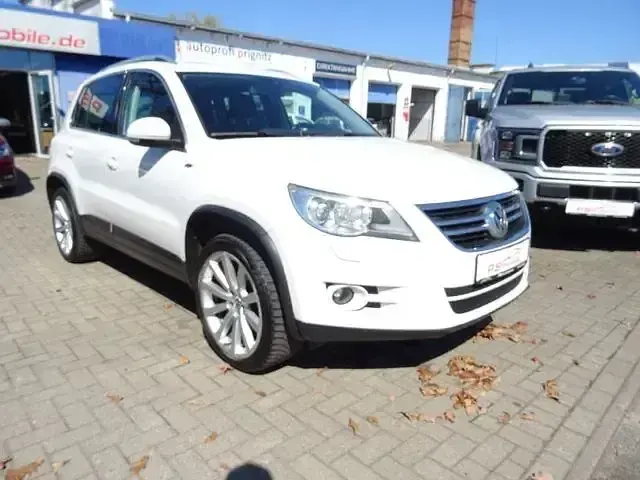 Gebraucht VW Tiguan Sportline 150 PS (110 kW) 2010 Weiß SUV