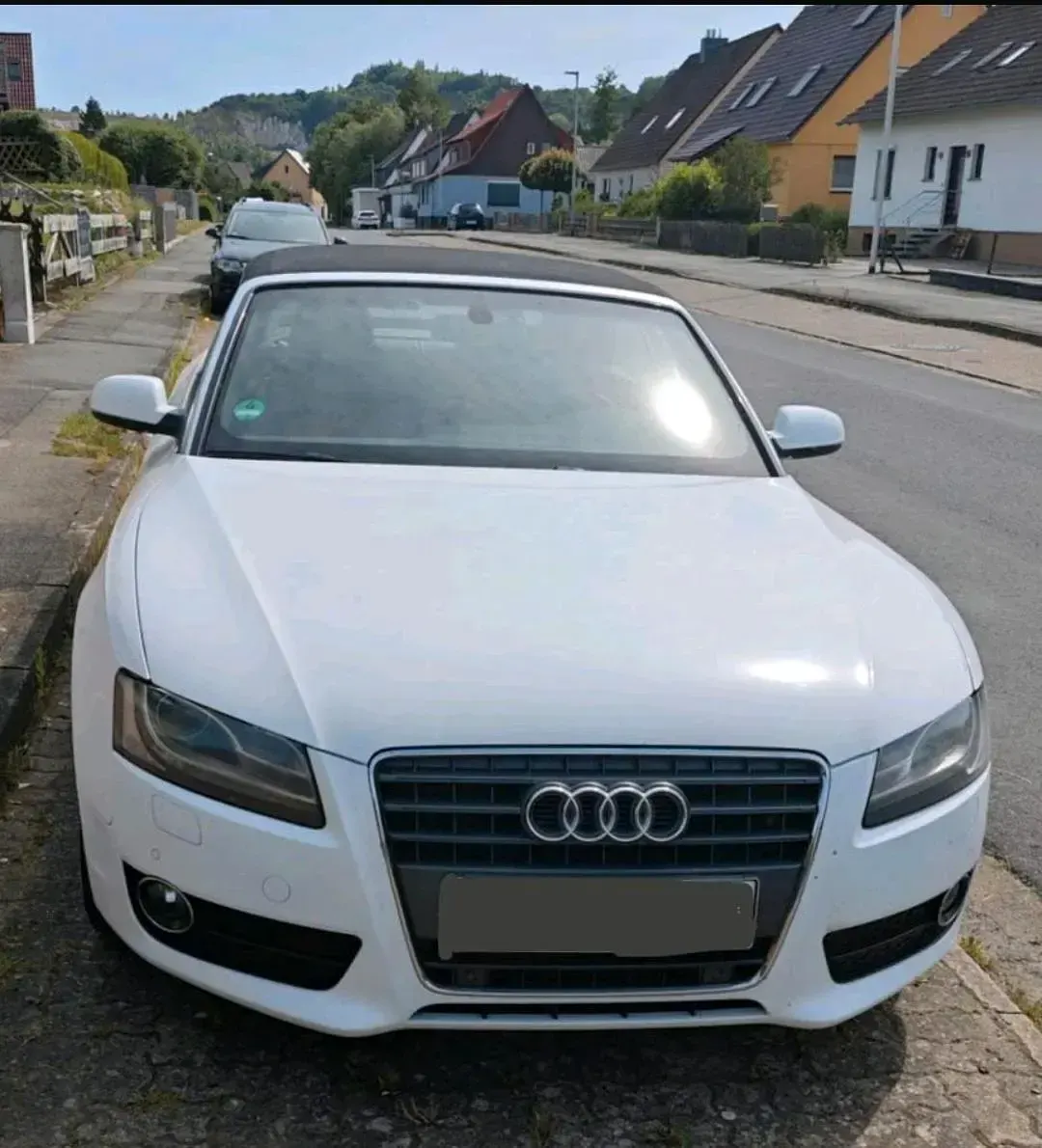 Gebraucht Audi A5 Cabriolet S-Line 170 PS (125 kW) 2011 Weiß Cabrio