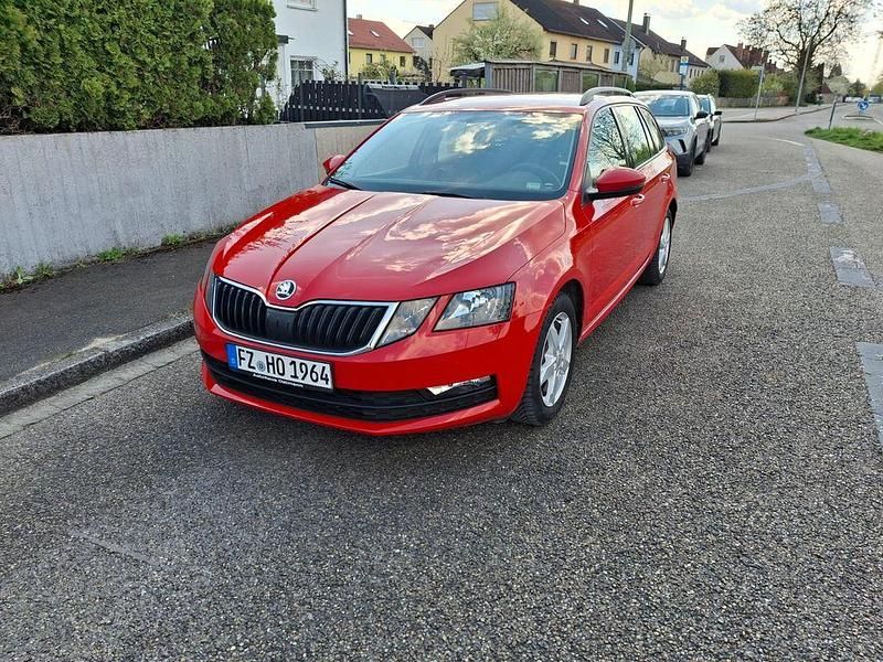 Gebraucht Skoda Octavia G-TEC Ambition 110 PS (80 kW) 2018 Rot Kombi