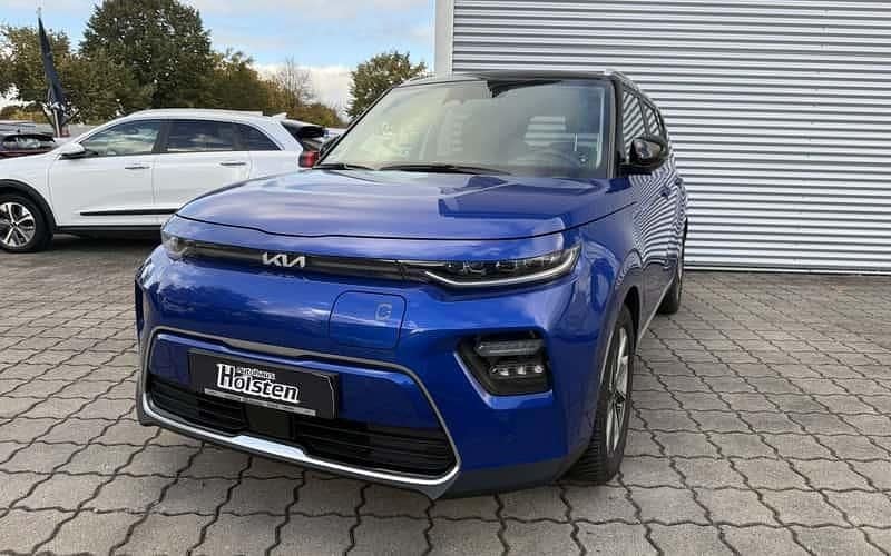 Blau Gebraucht 2023 Kia Soul EV Spirit SUV | 25.450 € (Guter Preis) - Bild 1/4
