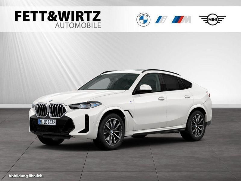 Mineralweiß metallic Gebraucht 2024 BMW X6 M Sport SUV | 81.888 € (Superpreis) - Bild 1/3