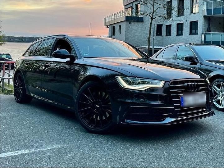 Schwarz Gebraucht 2014 Audi A6 S-Line Kombi | 20.900 € (Teuer) - Bild 1/4