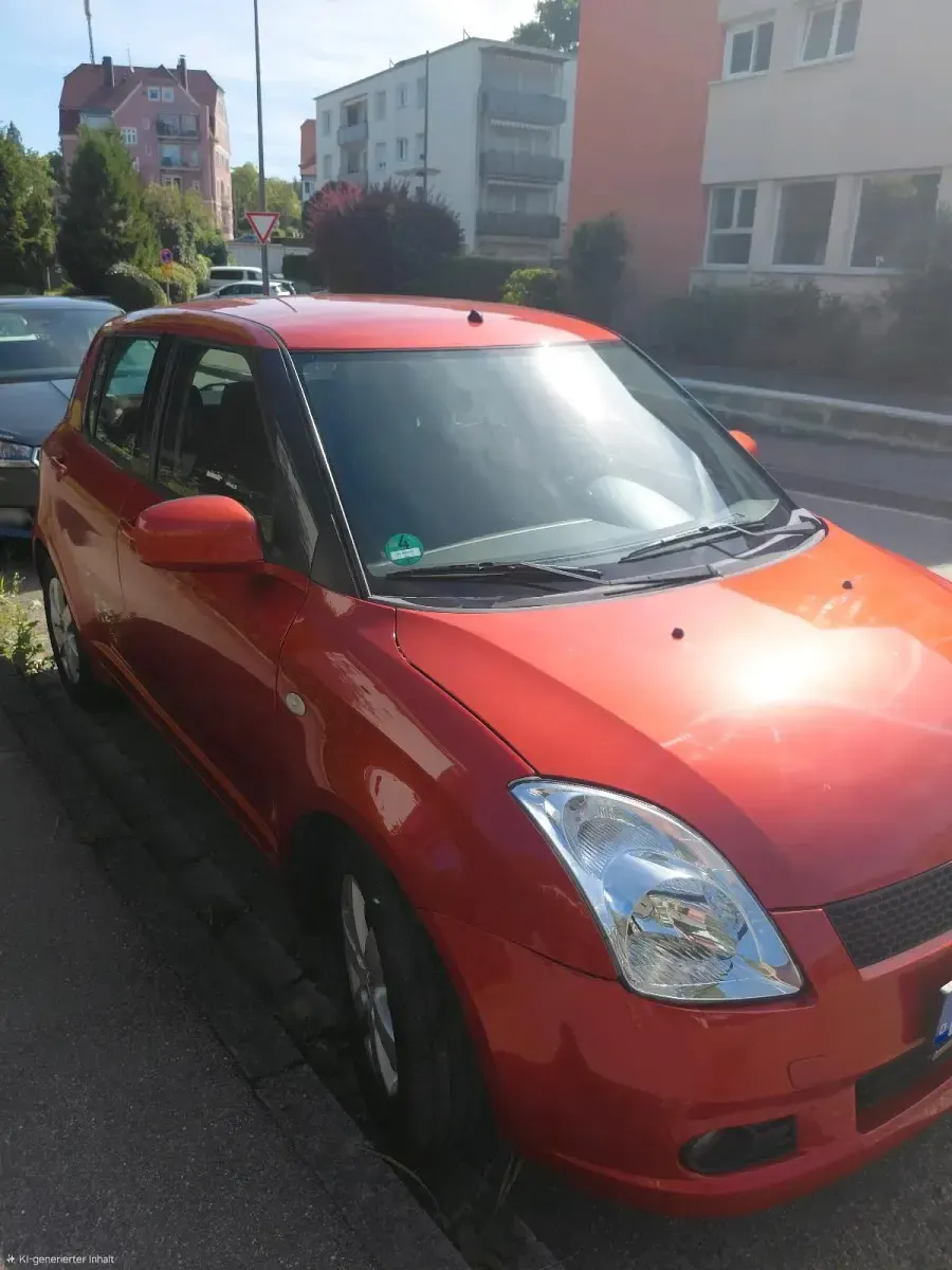 Gebraucht Suzuki Swift 92 PS (67 kW) 2006 Orange Kleinwagen