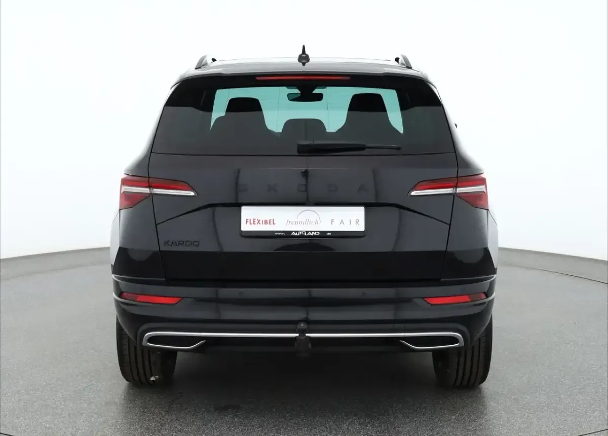 Gebraucht Skoda Karoq Style 150 PS (110 kW) 2017 Moon weiß metallic (metallic) SUV