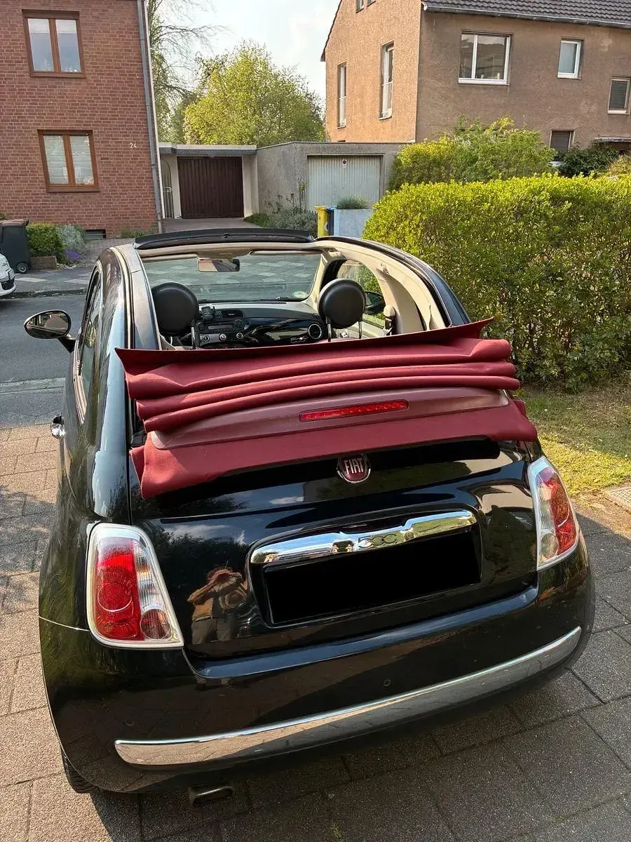 Gebraucht Fiat 500C Lounge 69 PS (50 kW) 2015 Schwarz Cabrio