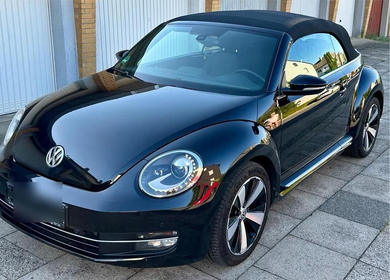 Schwarz Gebraucht 2015 VW Beetle Cabrio | 19.500 € (Teuer) - Bild 1/4