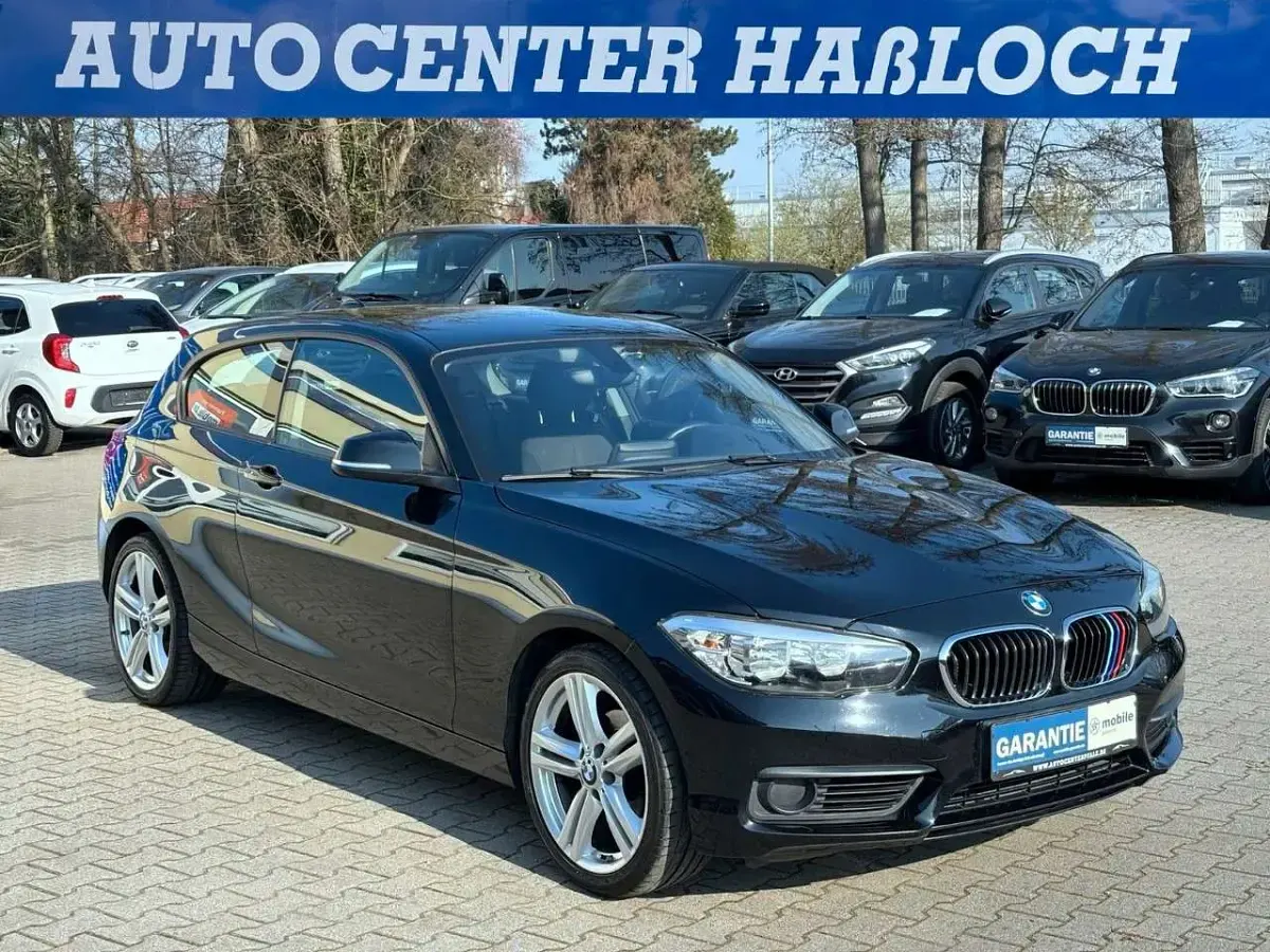 Gebraucht BMW 118 Basis 136 PS (100 kW) 2018 Schwarz Kleinwagen