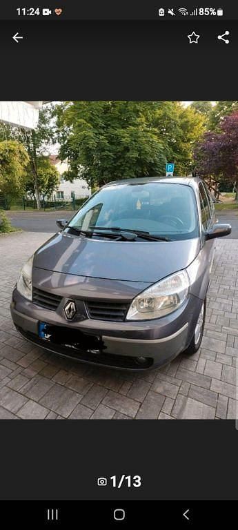 Gebraucht Renault Scénic Expression 107 PS (78 kW) 2003 Grau Van / Kleinbus