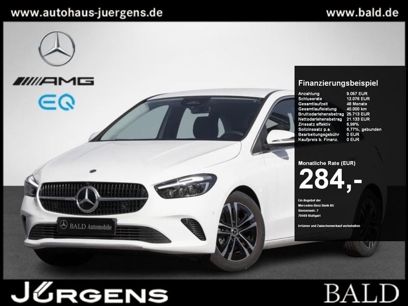 Unilack polarweiss Gebraucht 2024 Mercedes B200 Progressive Van / Kleinbus | 30.490 € (Superpreis) - Bild 1/4