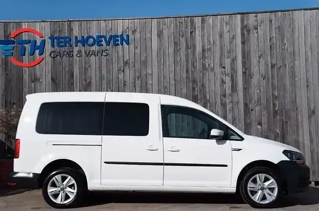 Gebraucht VW Caddy 110 PS (80 kW) 2018 Weiß Van / Kleinbus