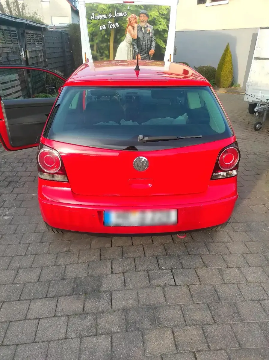 Second-hand VW Polo 60 CP (44 kW) 2010 Roșu Hatchback