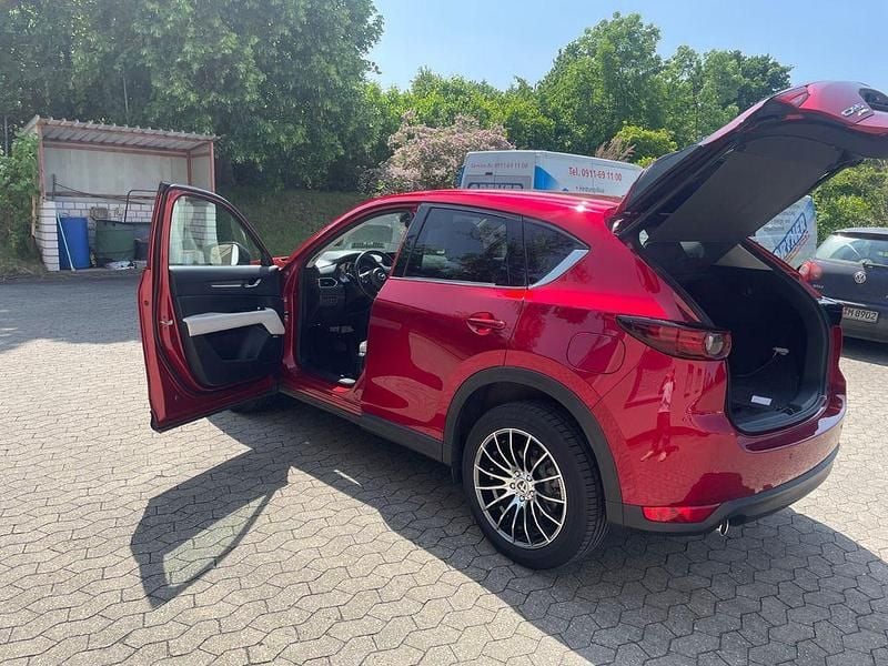 Gebraucht Mazda CX-5 Sports-Line 175 PS (128 kW) 2018 Rot SUV