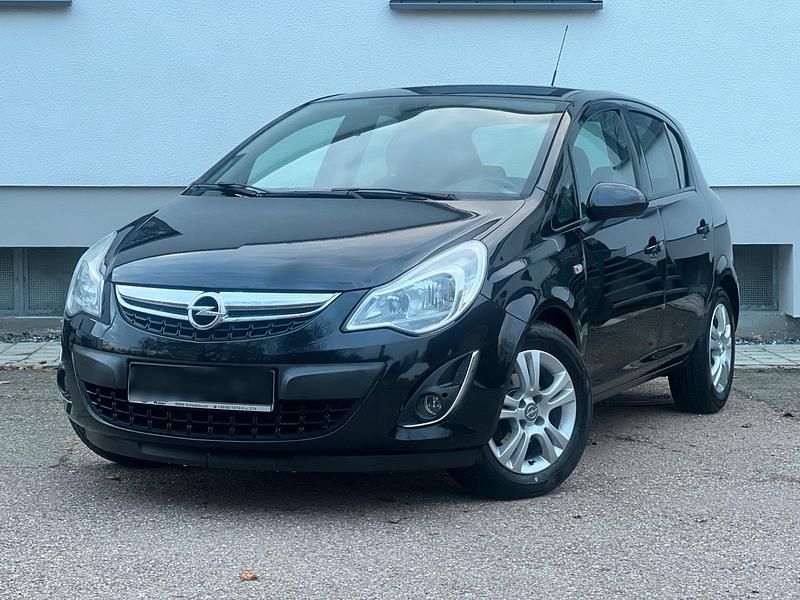 Schwarz Gebraucht 2012 Opel Corsa Satellite Kleinwagen | 3.999 € (Fairer Preis) - Bild 1/4
