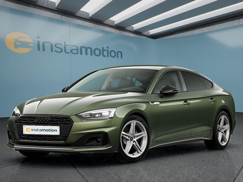 Grün Gebraucht 2022 Audi A5 Sportback Kleinwagen | 34.099 € (Fairer Preis) - Bild 1/4