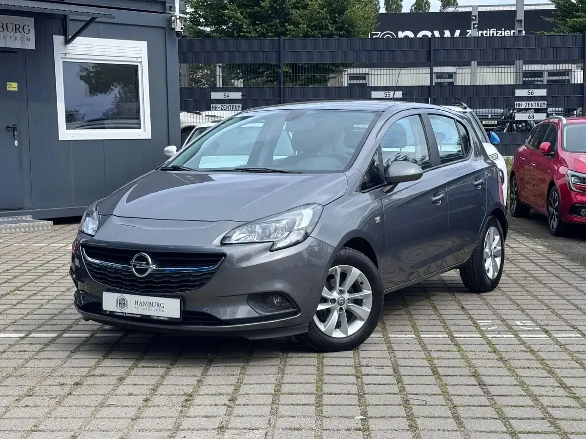 Gebraucht Opel Corsa Edition 90 PS (66 kW) 2016 Grau Kleinwagen