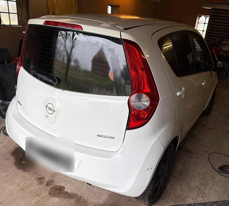 Gebraucht Opel Agila 63 PS (46 kW) 2010 Weiß Kleinwagen