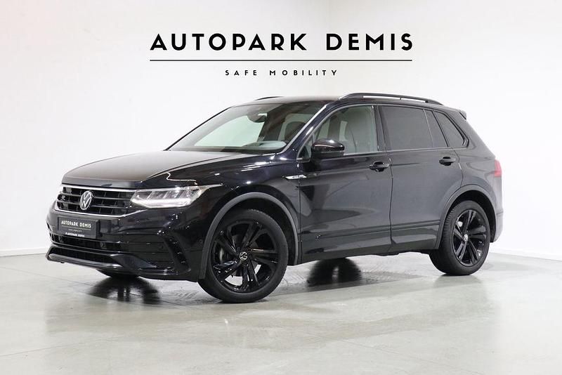 Schwarz Gebraucht 2023 VW Tiguan R-line SUV | 29.855 € (Superpreis) - Bild 1/4