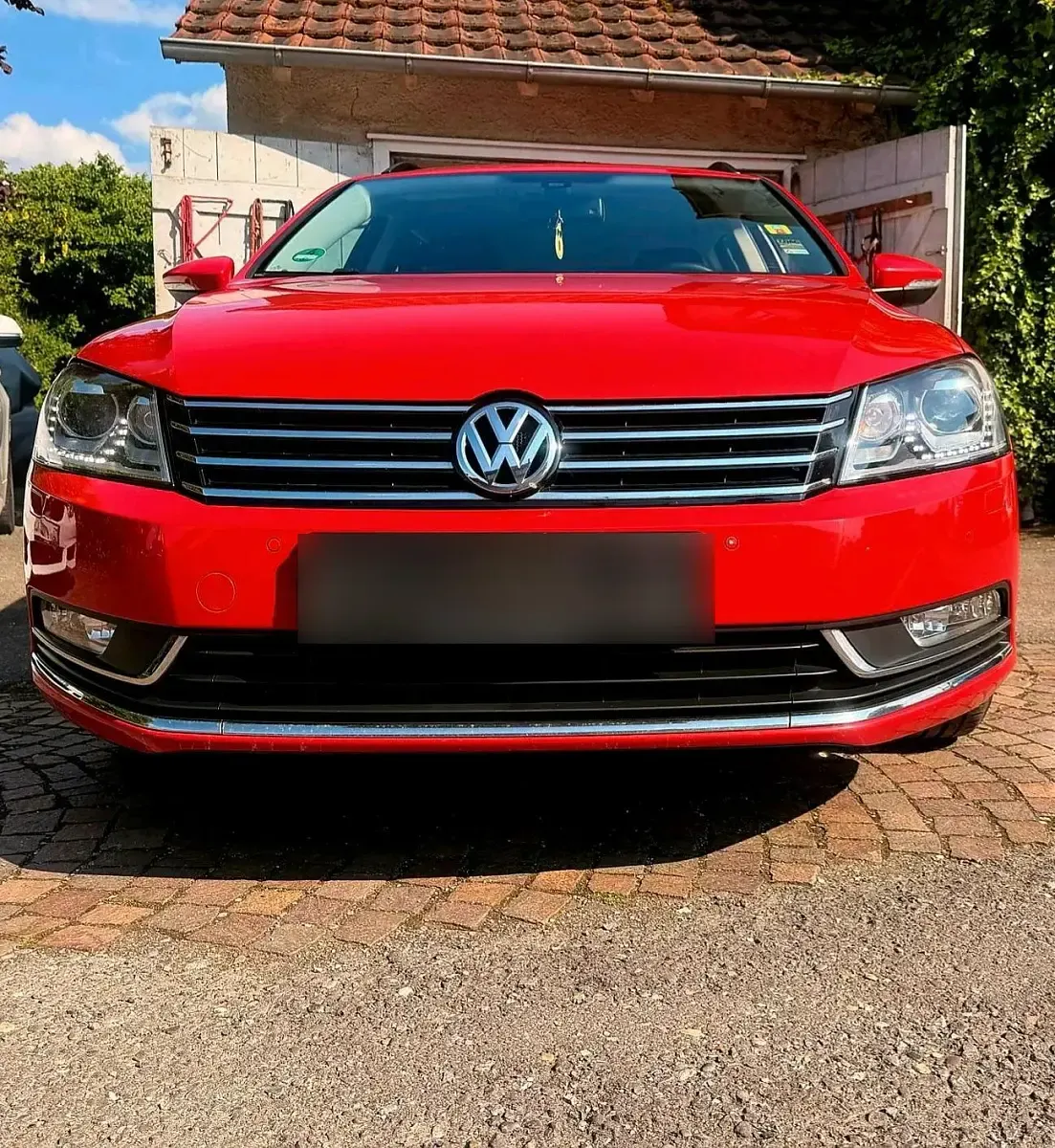 Usata VW Passat 140 CV (102 kW) 2011 Rosso Station wagon