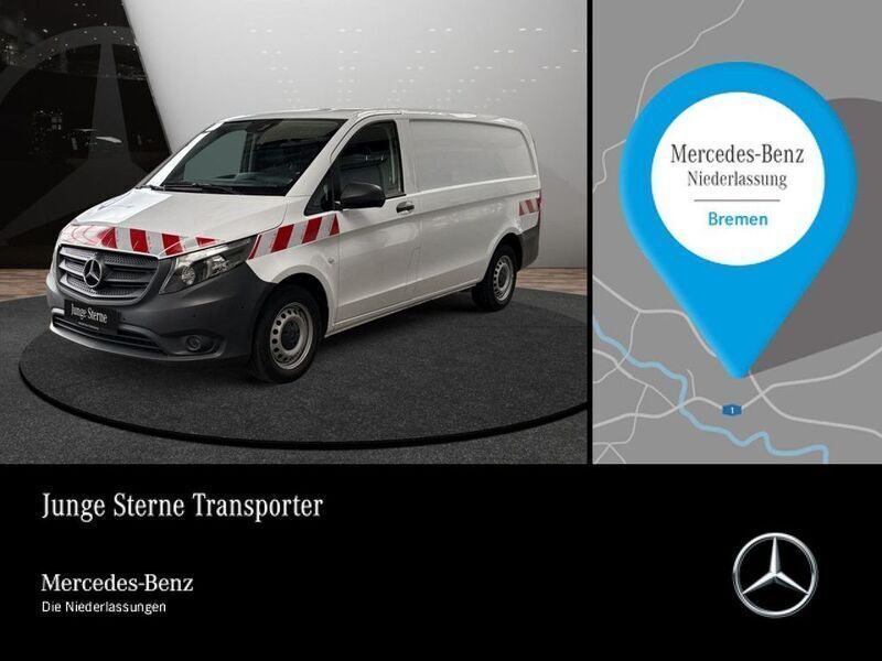 Weiß Gebraucht 2021 Mercedes Vito Van / Kleinbus | 22.943 € (Etwas zu teuer) - Bild 1/4