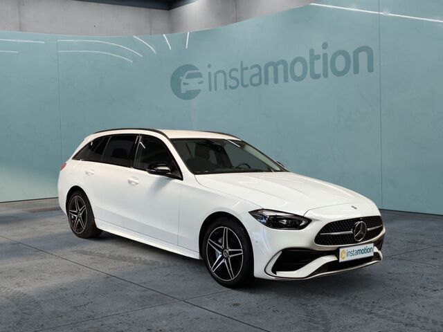Weiß Gebraucht 2023 Mercedes C300e AMG Kombi | 44.860 € (Etwas zu teuer) - Bild 1/2