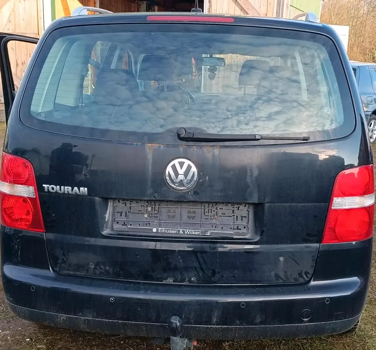 Gebraucht VW Touran 100 PS (73 kW) 2006 Schwarz Van / Kleinbus
